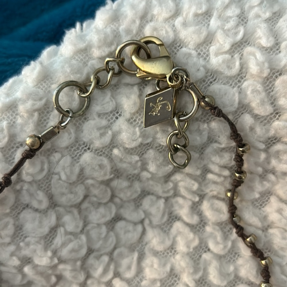 Sequin Druzy Gold Coral Necklace - Picture 10 of 10